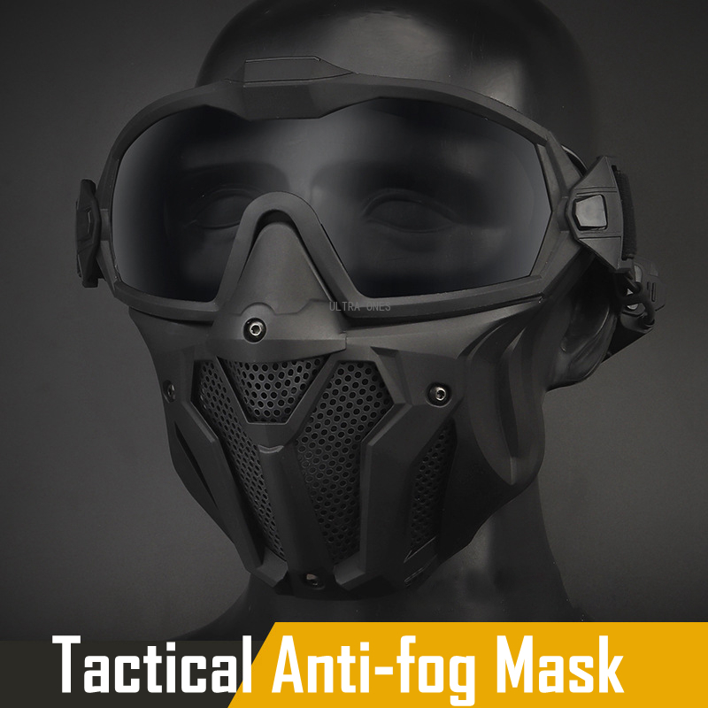 Anti Pollution Mask - Maschera tattica a pieno facciale Ventilatore