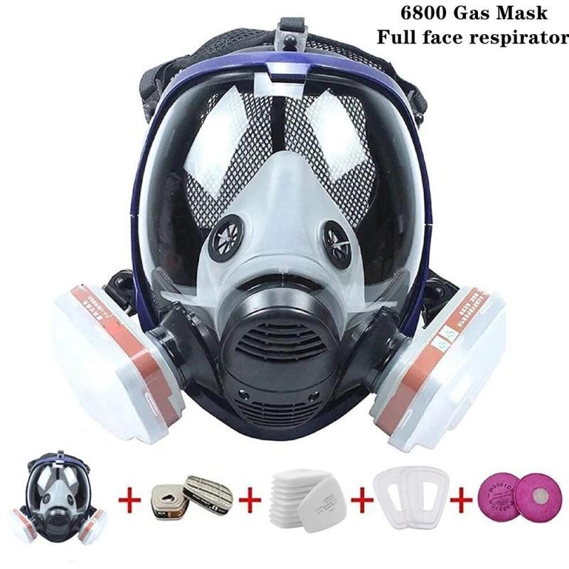 Dust Mask Construction - Maschera antigas chimica 6800 Respiratore antipolvere