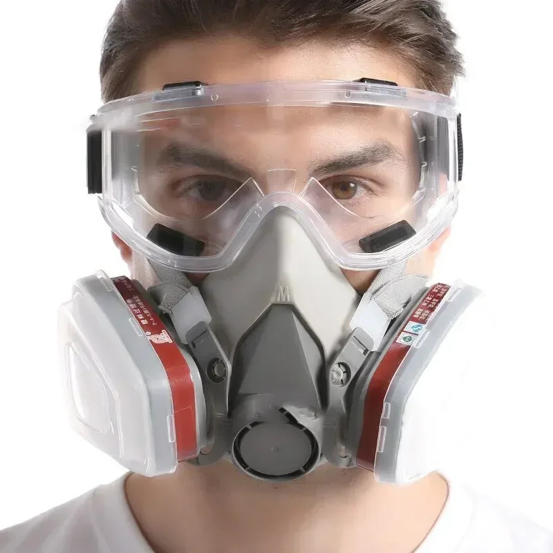 Dust Mask Construction - 6200 Maschera Respiratoria Riutilizzabile a Mezza