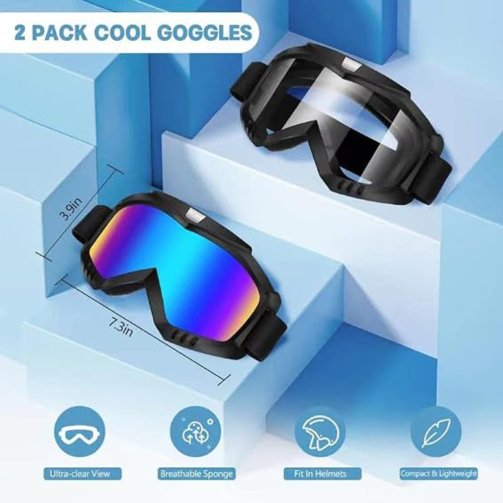Occhiali da Motocross con Stra - Anti Pollution Mask recensione e prezzo