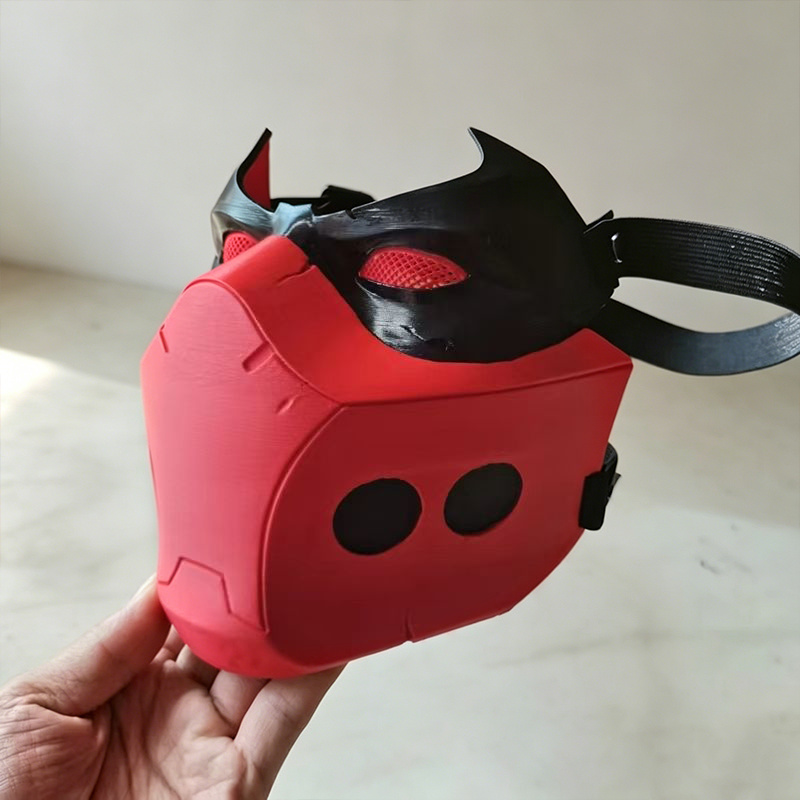 Maschera da supereroe rossa pe - Silicone Mask Bracket recensione e prezzo